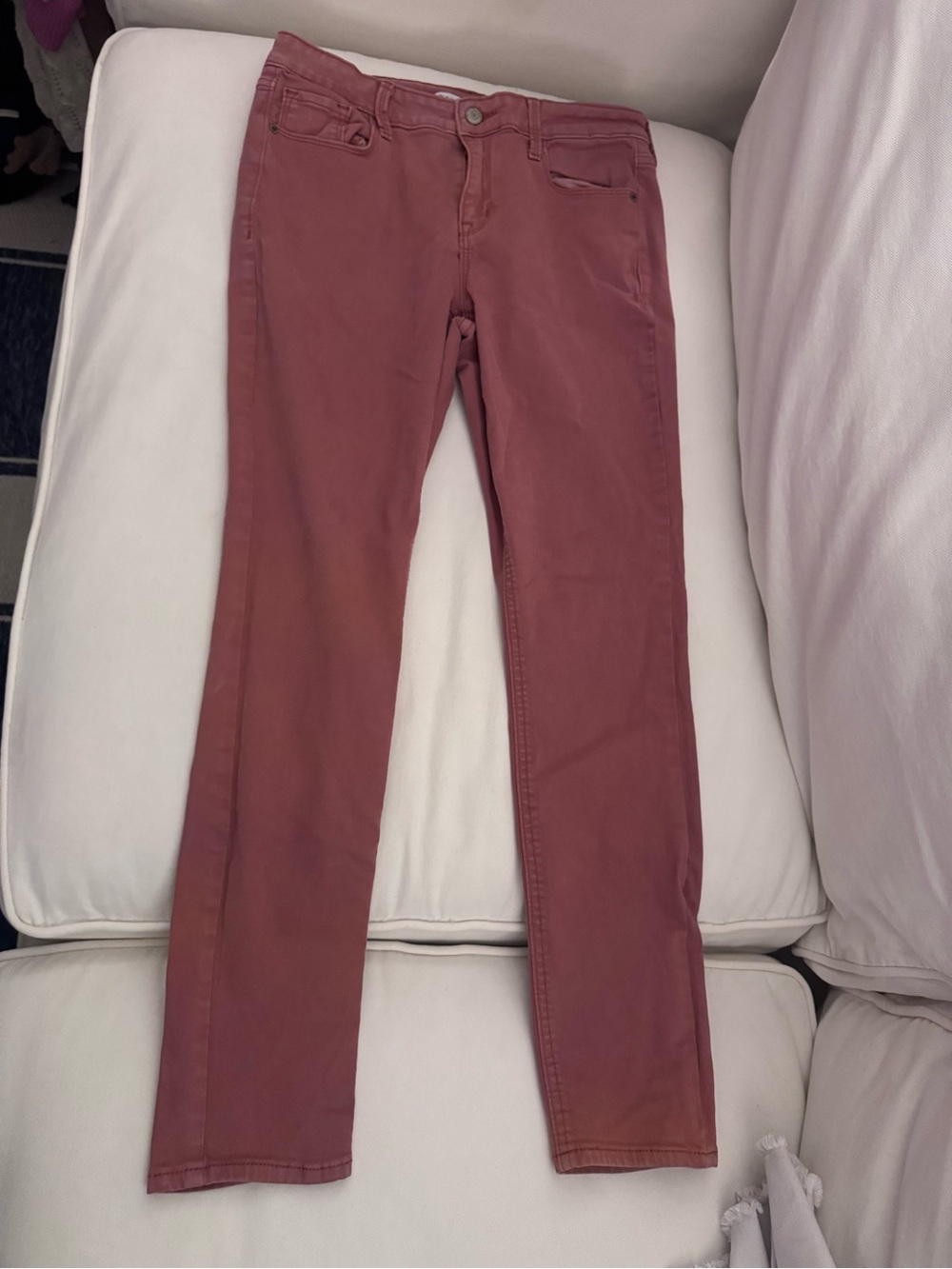 Old Navy Straight Leg Pants in Dusty Mauve